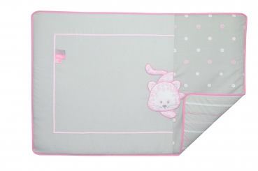 Belily small Leopard Playmat / Crawl Mat - for baby travel cot, playpen