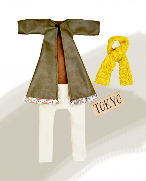 Oogy Outfit Tokyo für Poppy (ohne Puppe)