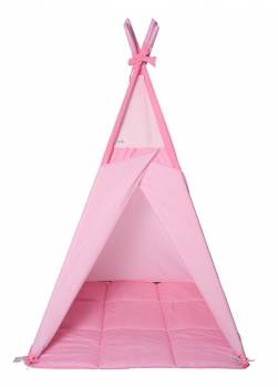 Belily Little Hideout Spieltipi – Spielzelt (Schmetterling Zimmer) - 105cm x 105cm mit Fenster