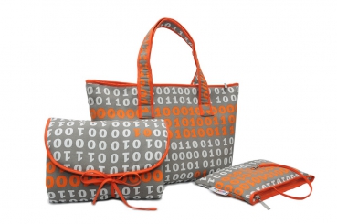 Numero Uno Wickeltasche Set - Shopper Bag