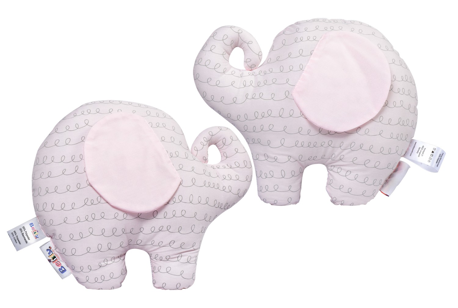 baby cuddle elephant pillow